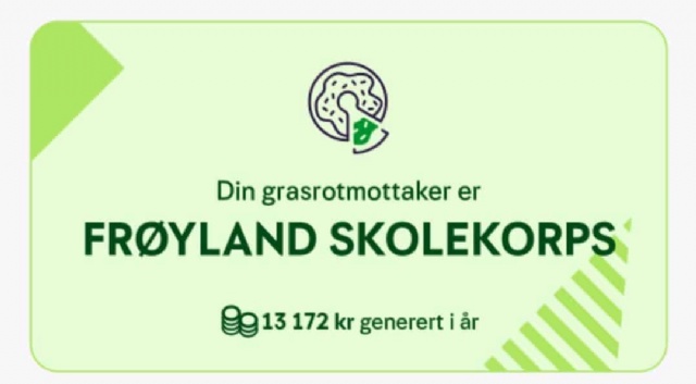 Støtt Frøyland Skulekorps i Grasrotandelen