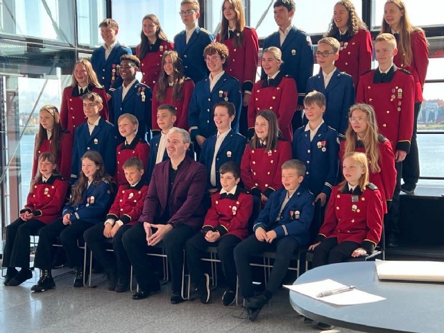 Frøyland Skulekorps deltok i NM i Brass 2025